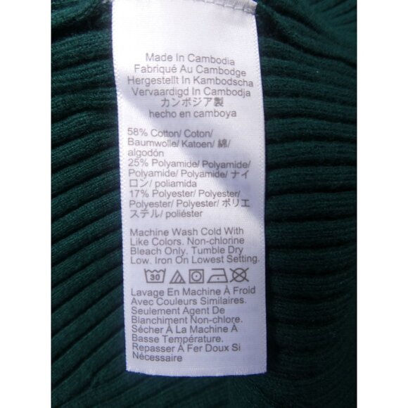 J Crew Women's Ribbed‎ Mini Sweater-Dress Size L - Picture 11 of 13